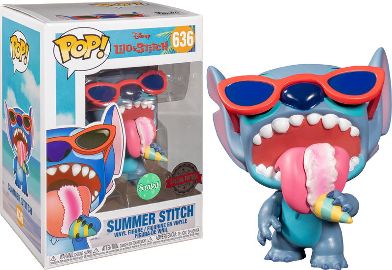 Lilo & Stitch - Stitch Summer Scented (US Exclusive) Pop! Vinyl Figure