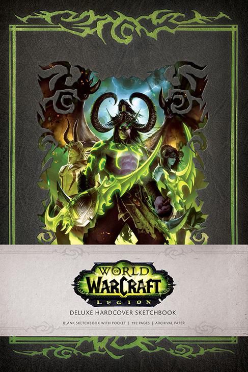 World of Warcraft - Legion Hardcover Blank Sketchbook