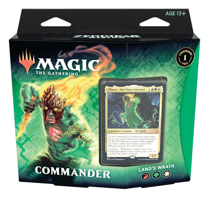 Magic The Gathering - Zendikar Rising Commander Deck Obuun