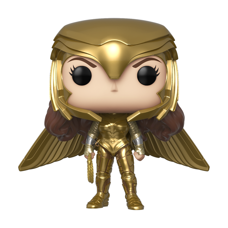 Wonder Woman: 1984 - Wonder Woman Gold Wide Wing Pose US Exclusive Pop! Vinyl Figure