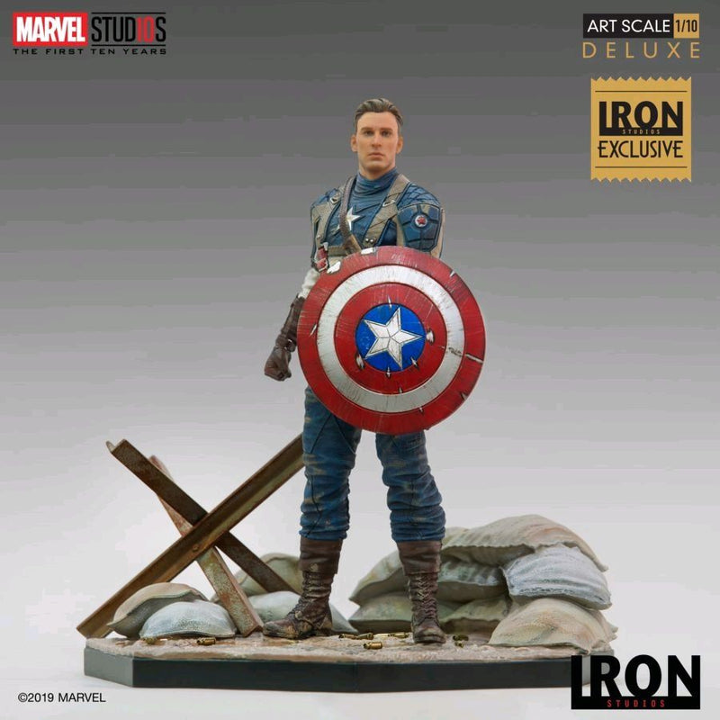 Captain America: The First Avenger - Captain America WWII 1/10 Scale Statue
