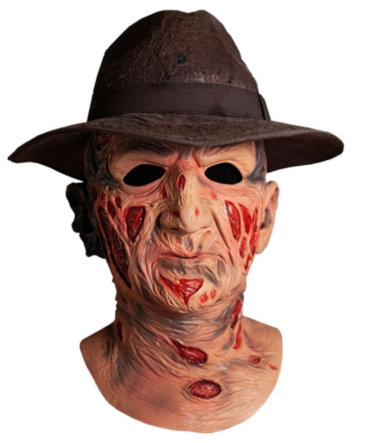Nightmare on Elm Street - Freddy Deluxe Mask & Hat