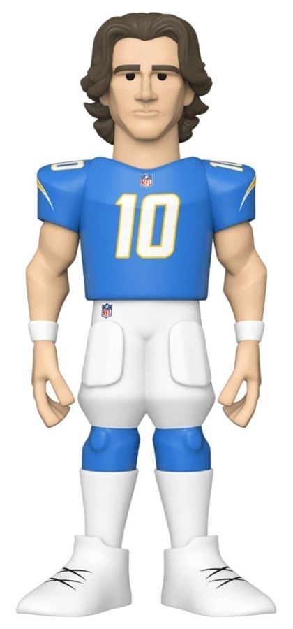 NFL: Chargers - Justin Herbert (Chance of Chase) 12in Vinyl Gold Figure