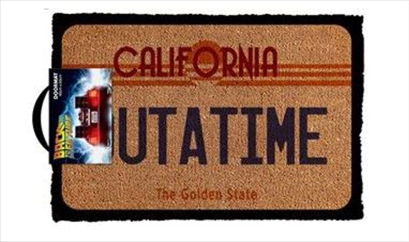 Back to the Future - Outatime Doormat