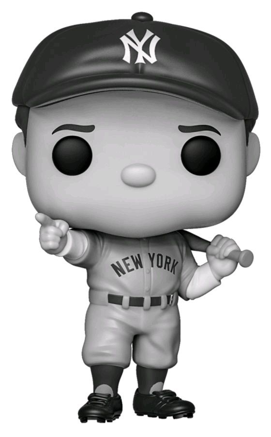 MLB - Babe Ruth Black & White (US Exclusive) Pop! Vinyl Figure