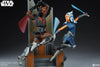 Star Wars - Ahsoka Tano vs Darth Maul Diorama