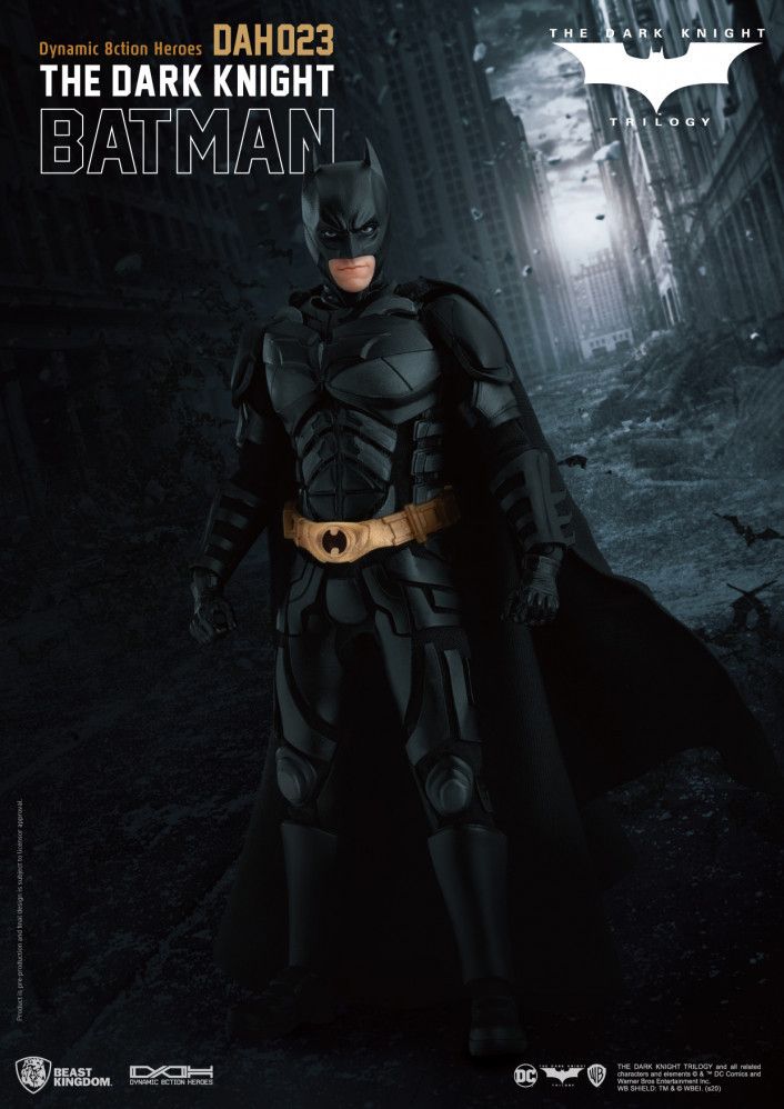 Beast Kingdom - Dynamic Action Heroes: The Dark Knight Batman Figure