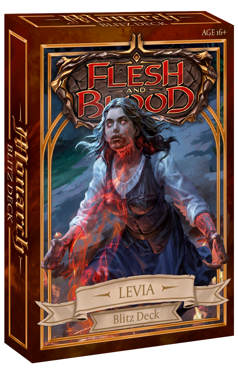 Flesh and Blood TCG Monarch Levia Blitz Deck