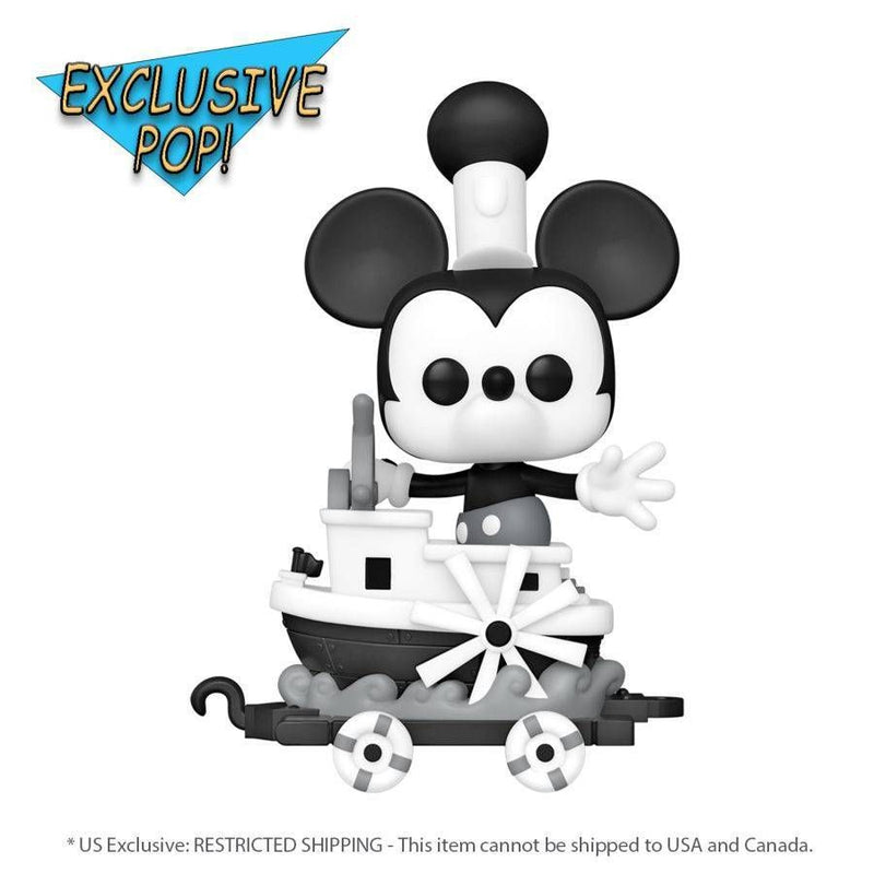 Disney: D100 - Mickey in Steamboat Car Pop! Train