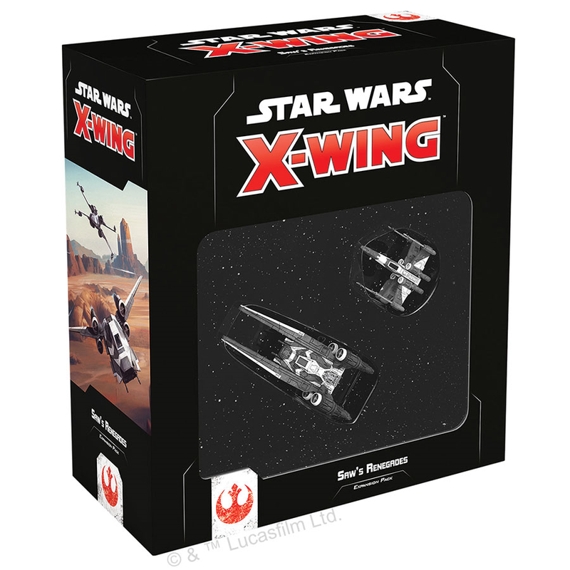 Star Wars X-Wing 2nd Edition Saws Renegades Expansion