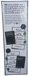 Cards Against Humanity - Sh*t List Party Game