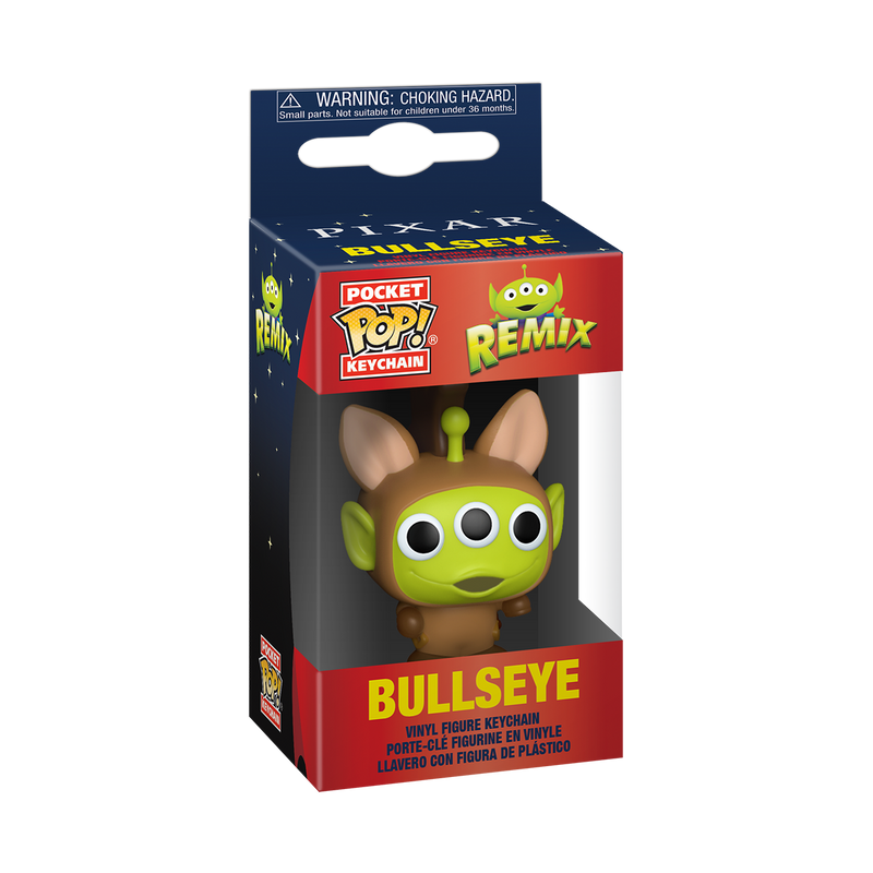 Pixar - Alien Remix Bullseye Pop! Keychain