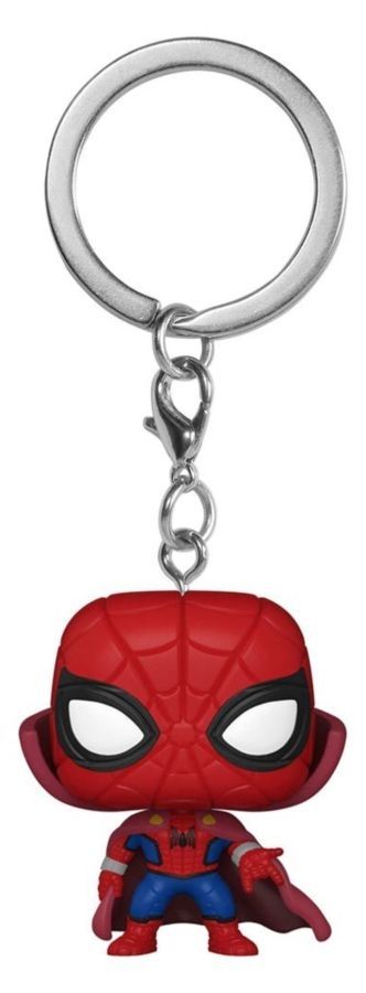 What If - Spider-Man Zombie Hunter Pocket Pop! Keychain