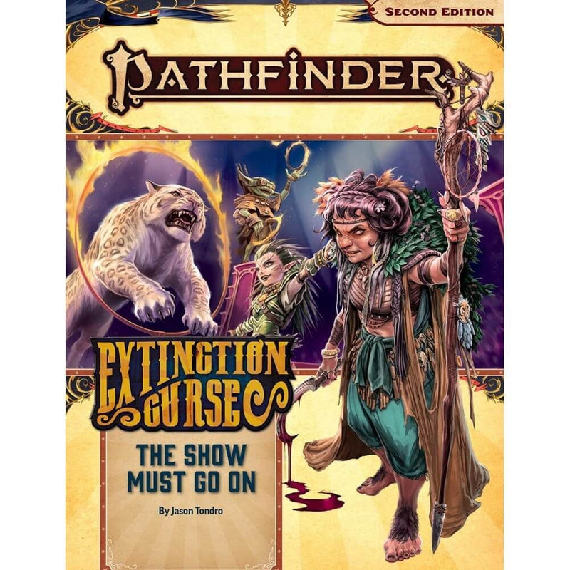 Pathfinder Second Edition Extinction Curse Adventure Path #1 The Show Must Go On