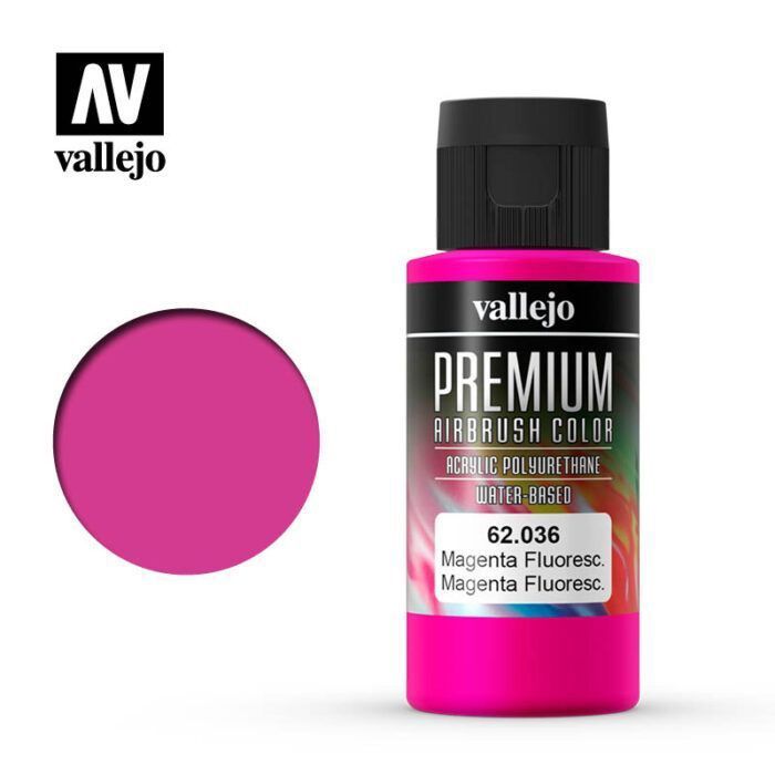 Vallejo Premium Colour - Fluorescent Magenta 60 ml