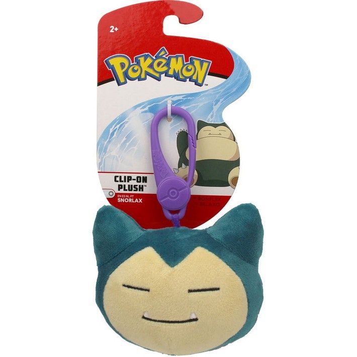 Pokemon - Snorlax Clip-On Plush