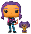 Hawkeye - Kate Bishop & Lucky Black Light (US Exclusive) Pop! Vinyl Figure