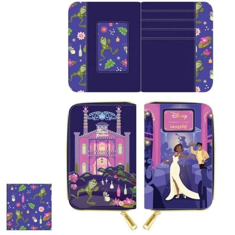 Princess & the Frog - Tianas Palace Zip Purse