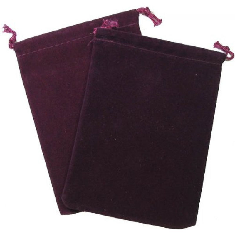 CHX 2393 Suedecloth Bag (L) - Burgundy