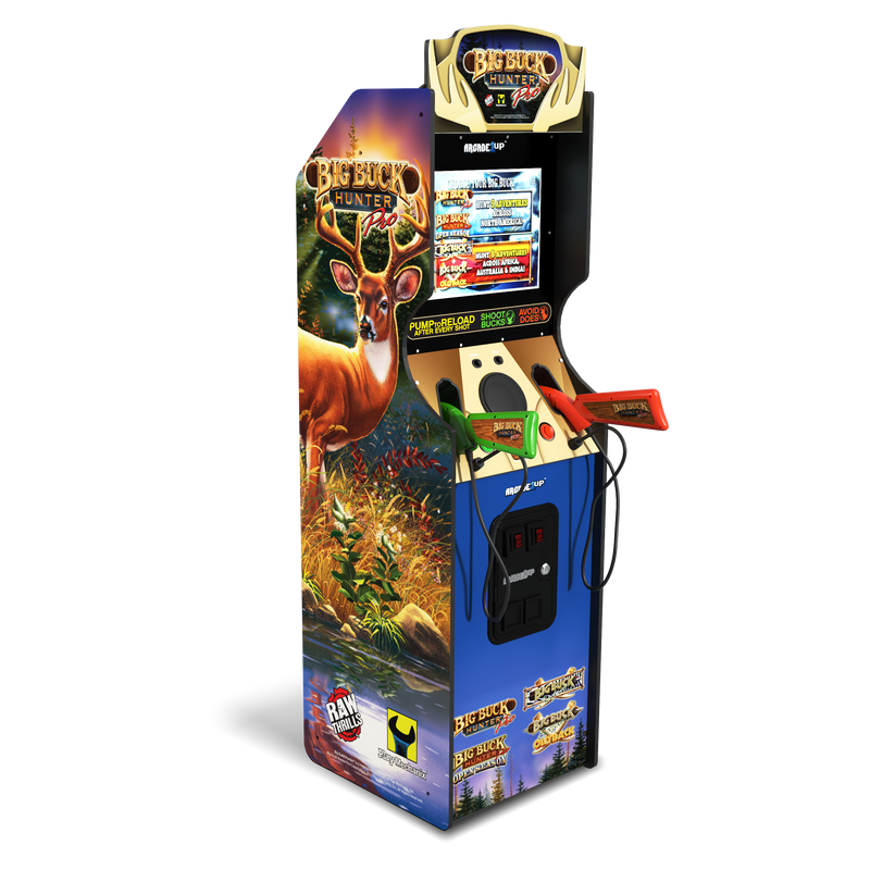 Arcade1Up - Big Buck Hunter Pro Deluxe Arcade Machine