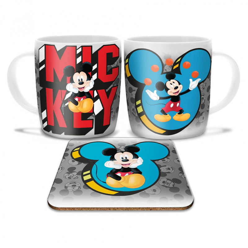 Disney - Mickey Mouse Coffee Mug and Coaster