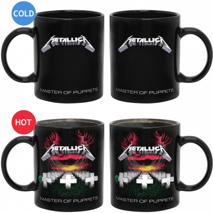Metallica - Master of Puppets Heat Change Coffee Mug