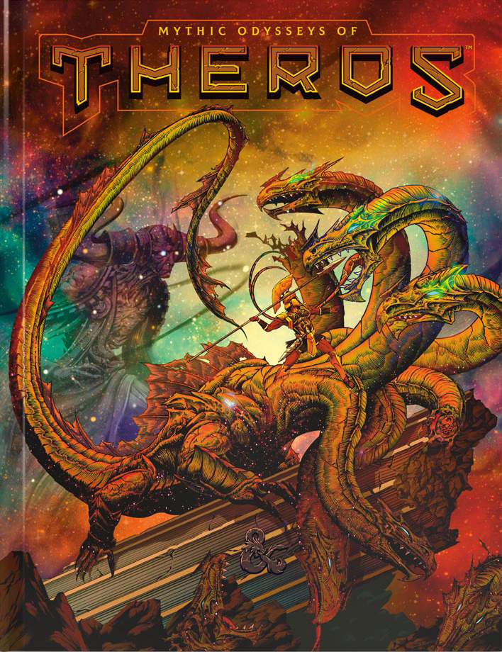 Dungeons and Dragons Mythic Odysseys of Theros Alternate Cover