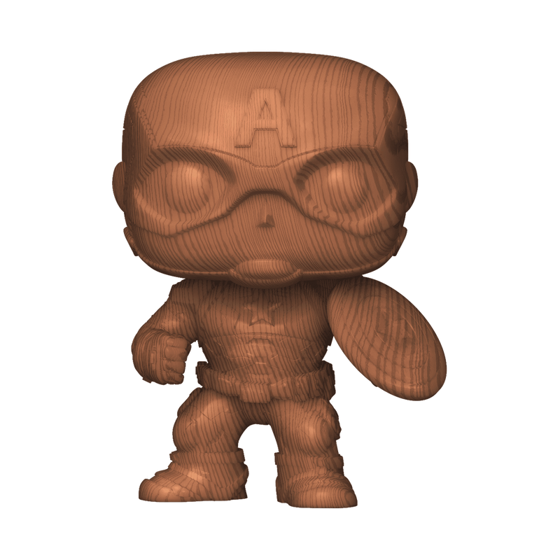 Captain America - Captain America Wood Deco Pop! Vinyl Figure