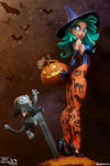Happy Hallowqueens - Pumpkin Witch Statue