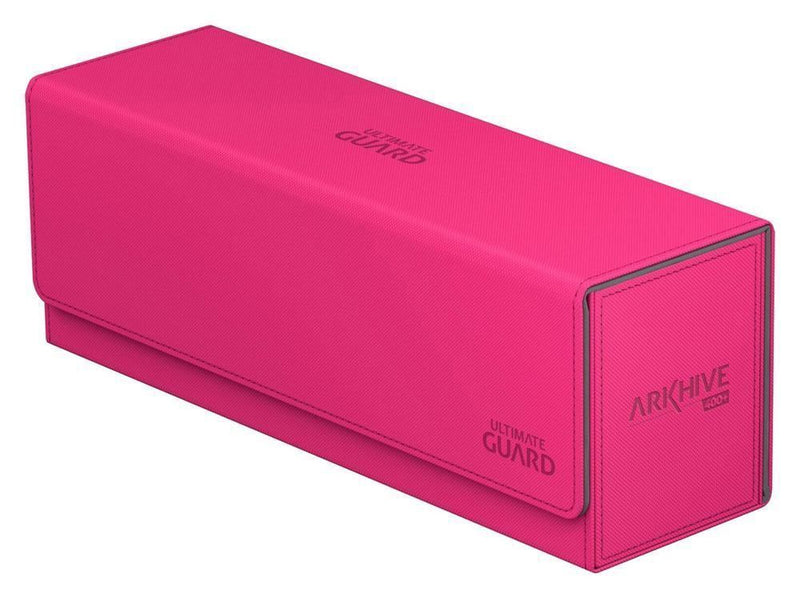 Ultimate Guard Arkhive Flip Case 400+ Standard Size XenoSkin Pink Deck Box