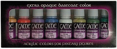 Vallejo Game Colour - Extra Opaque 8 Colour Set