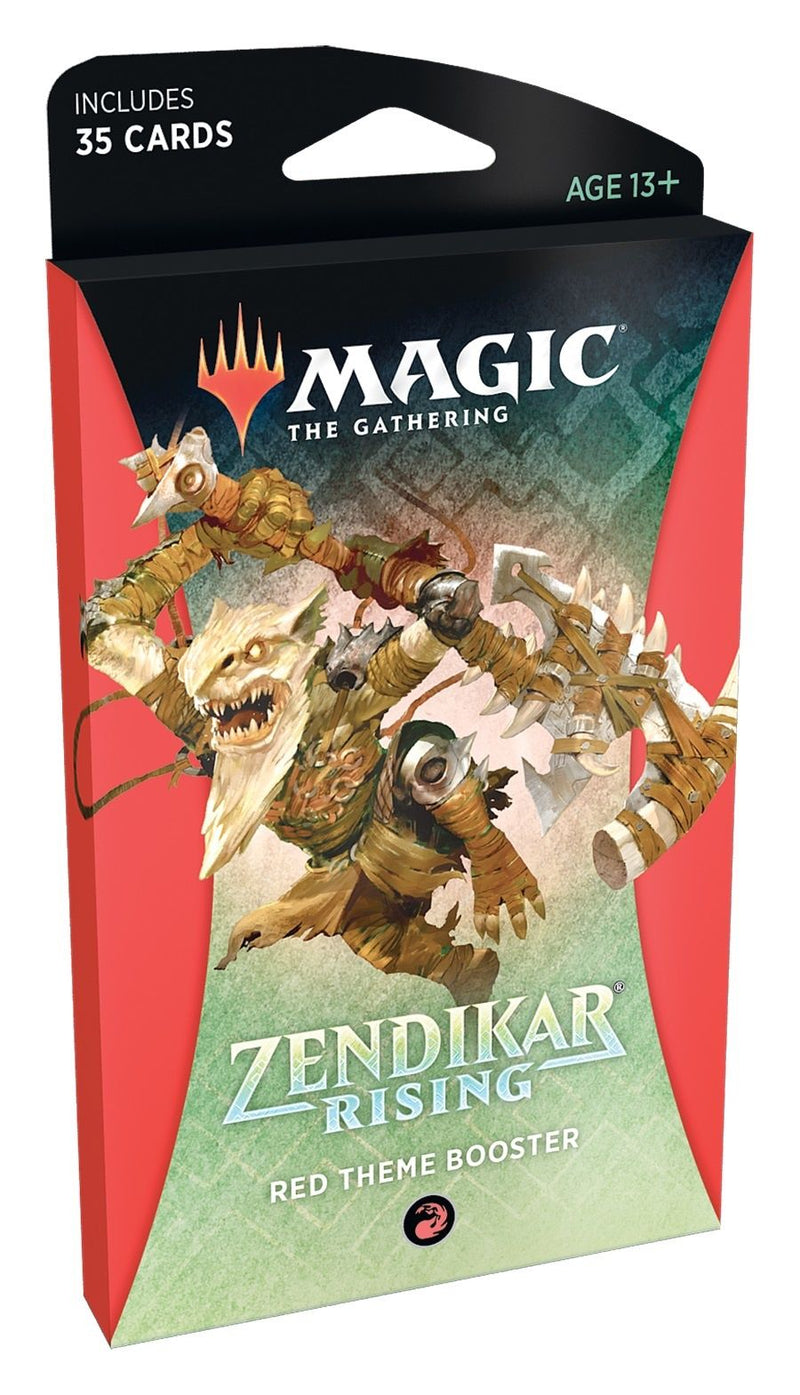 Magic The Gathering - Zendikar Rising Red Theme Booster