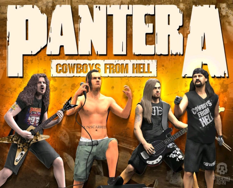 Pantera - Set of 4 Rock Iconz Statues