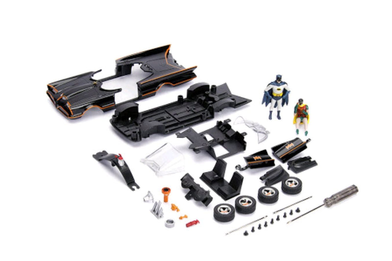Batman (1966) - Batmobile with Batman 1:24 Scale Diecast Model Kit