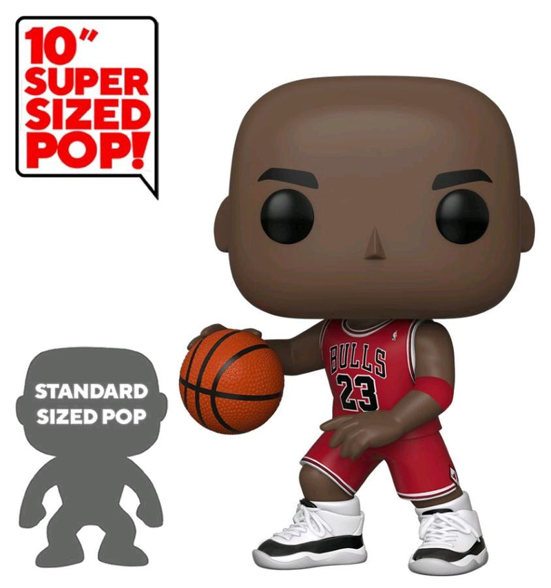 NBA: Bulls - Michael Jordan Red Jersey 10