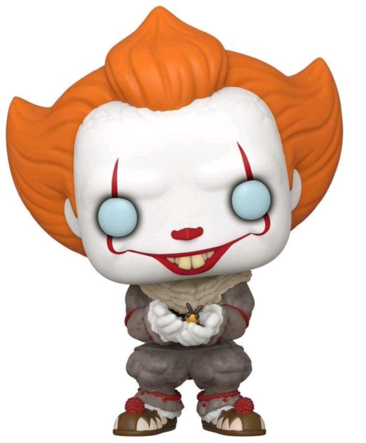 It: Chapter 2- Pennywise with Glow Bug (US Exclusive) Pop! Vinyl Figure