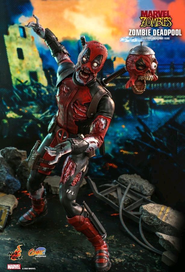 Marvel Zombies - Deadpool 1:6 Scale 12