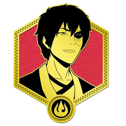 Avatar: The Last Airbender - Gold Zuko Enamel Pin
