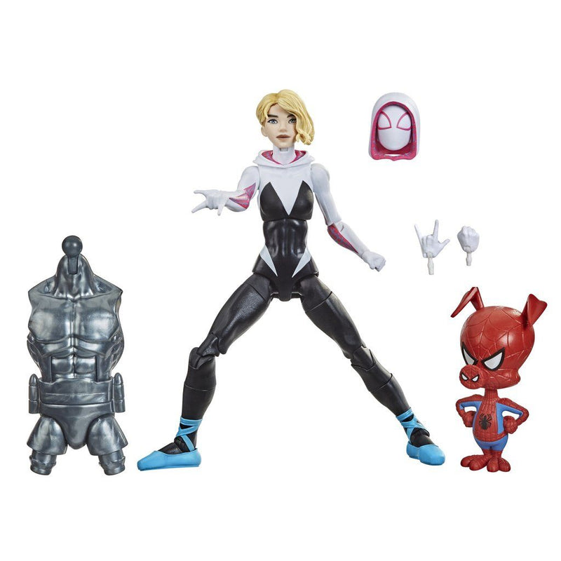 Marvel Legends Series - Into the Spider-Verse Gwen Stacy and Spider-Ham Figure