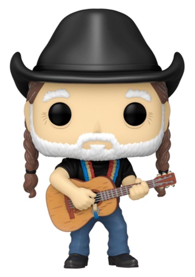 Willie Nelson - Willie Nelson with Cowboy Hat (US Exclusive) Pop! Vinyl Figure