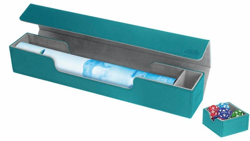 Ultimate Guard Flip´n´Tray Mat Case XenoSkin Petrol Blue