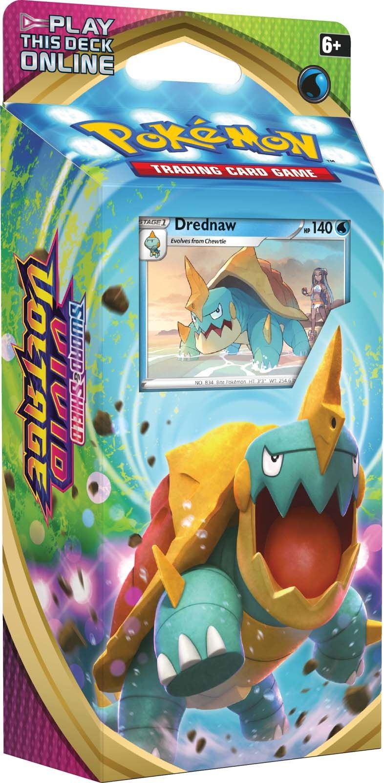 Pokemon TCG: Sword and Shield - Vivid Voltage Theme Deck: Drednaw
