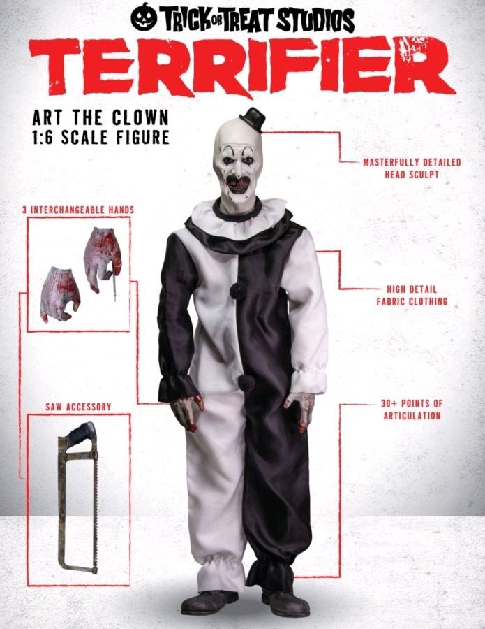 Terrifier - Art of the Clown 1:6 Scale 12in Action Figure