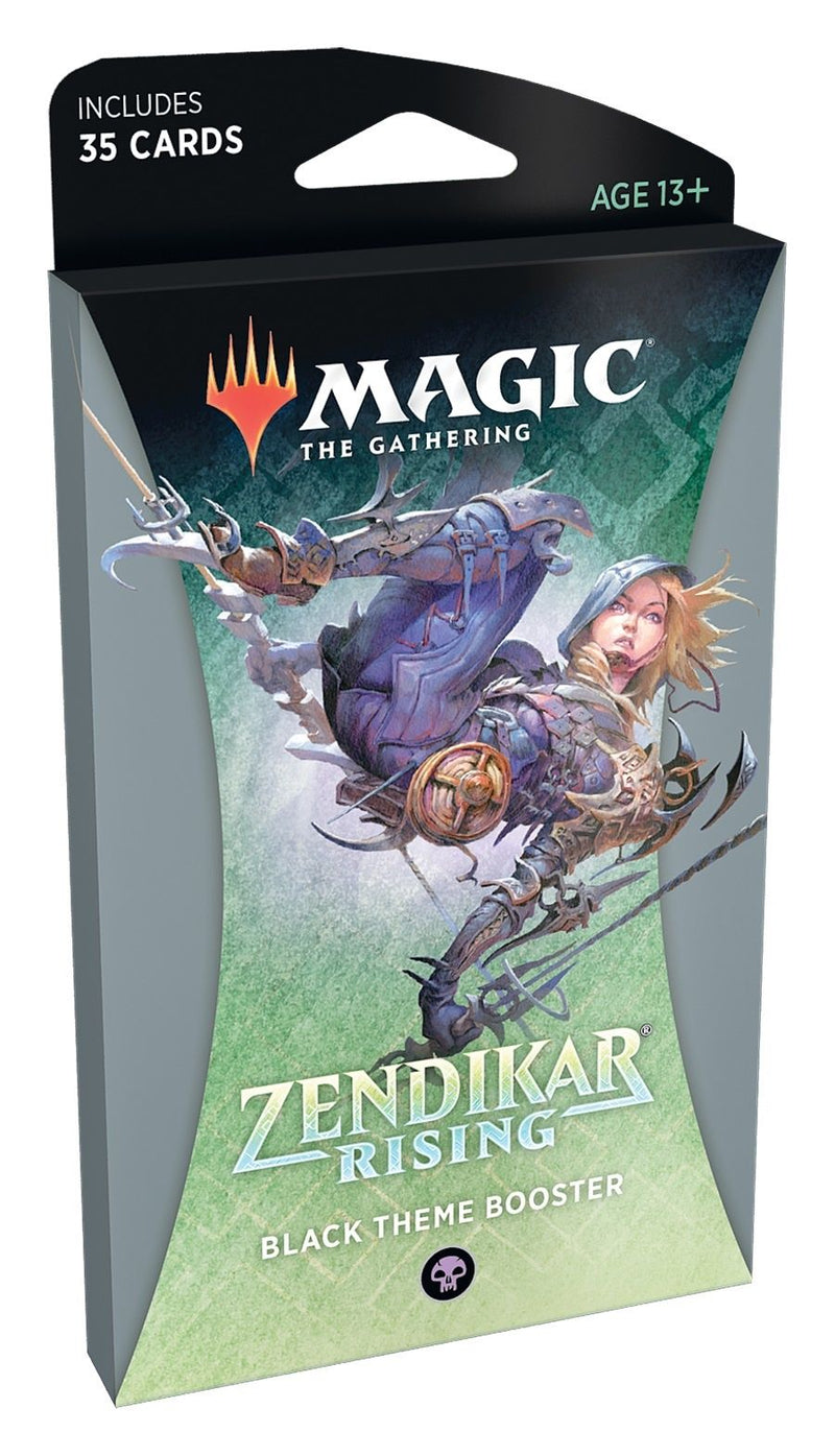 Magic The Gathering - Zendikar Rising Black Theme Booster