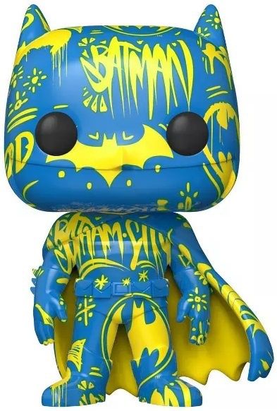 DC Comics: Artist Series - Batman Blue & Yellow Pop! Vinyl Figure with Protector
