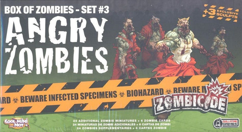 Zombicide Box of Zombies 3 Angry Zombies