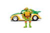 Teenage Mutant Ninja Turtles (TV 1987) - VW Beetle with Michelangelo 1:24 Scale