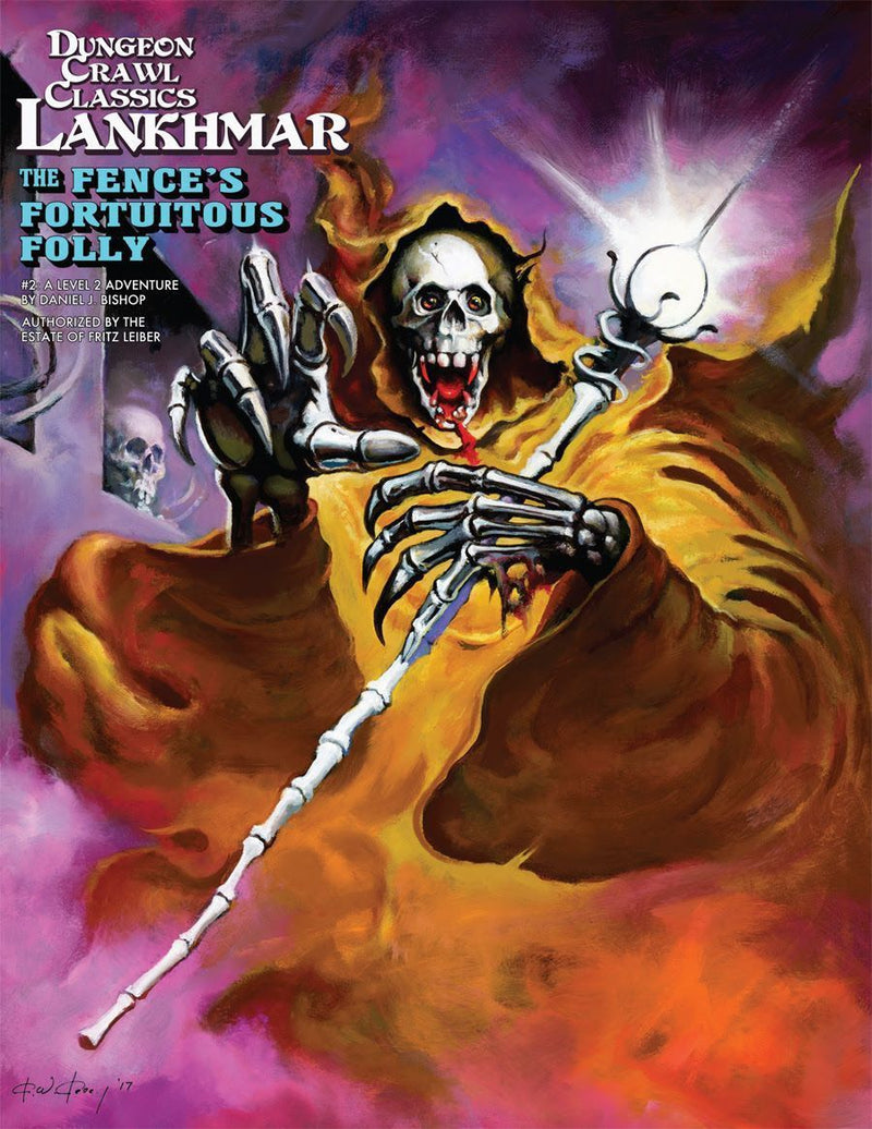 Dungeon Crawl Classics Lankhmaar #2 The Fence's Fortuitous Folly