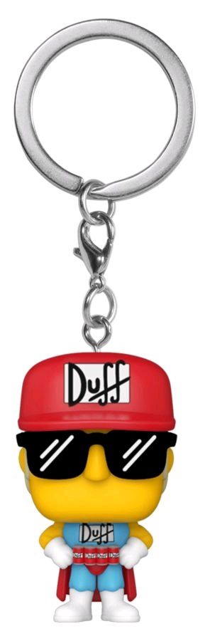 The Simpsons - Duffman Pop! Keychain