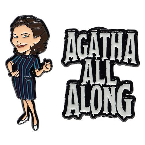 WandaVision - Agatha All Along Enamel Pin Set